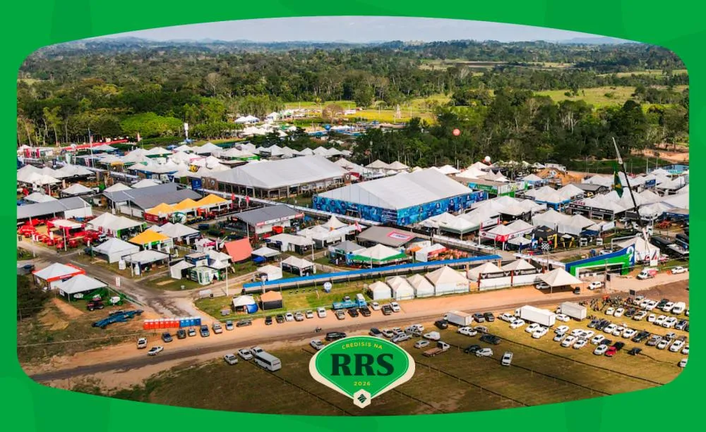 Estrutura do Sistema CrediSIS entra na fase final de organiza&ccedil;&atilde;o para receber cooperados e visitantes durante a Rond&ocirc;nia Rural Show Internacional. (Foto: Assessoria/CrediSIS) 