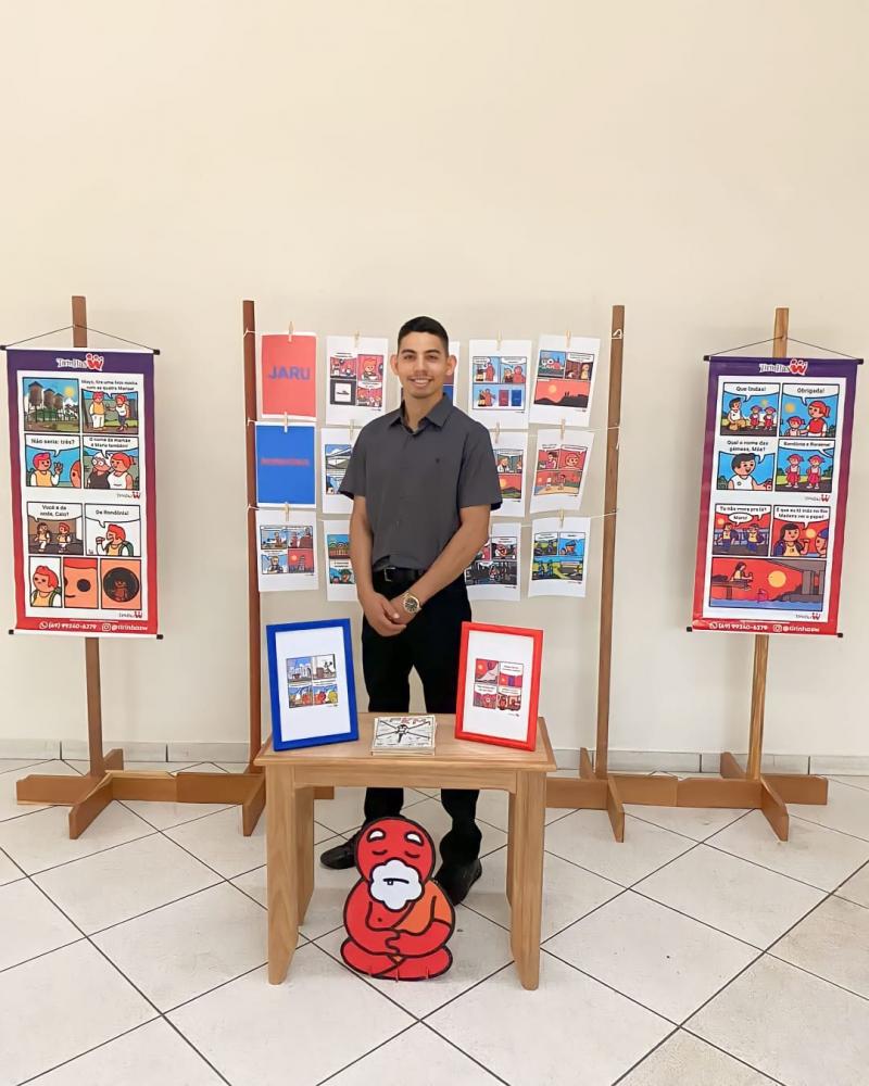 Traços e cultura: A arte de William Marcos revelando Rondônia