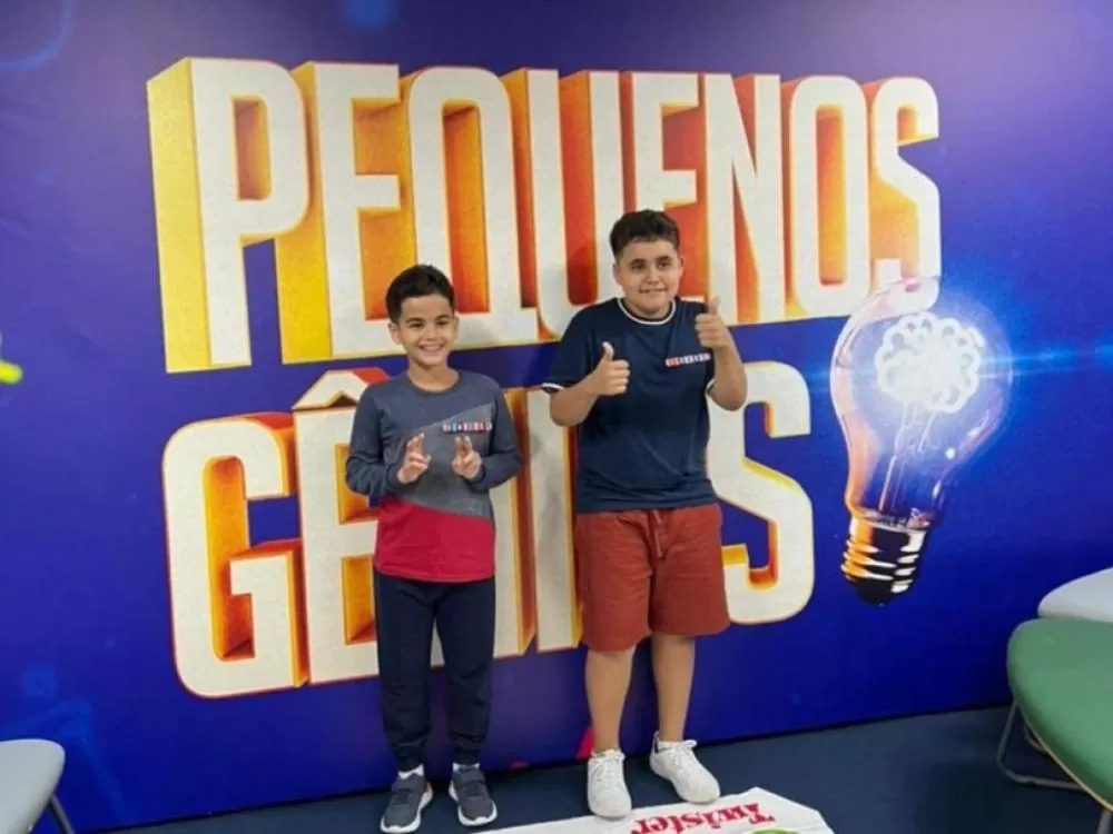 Pequeno Gênio Jaruense participa da segunda fase do programa “Domingão do Huck”, neste domingo (15)