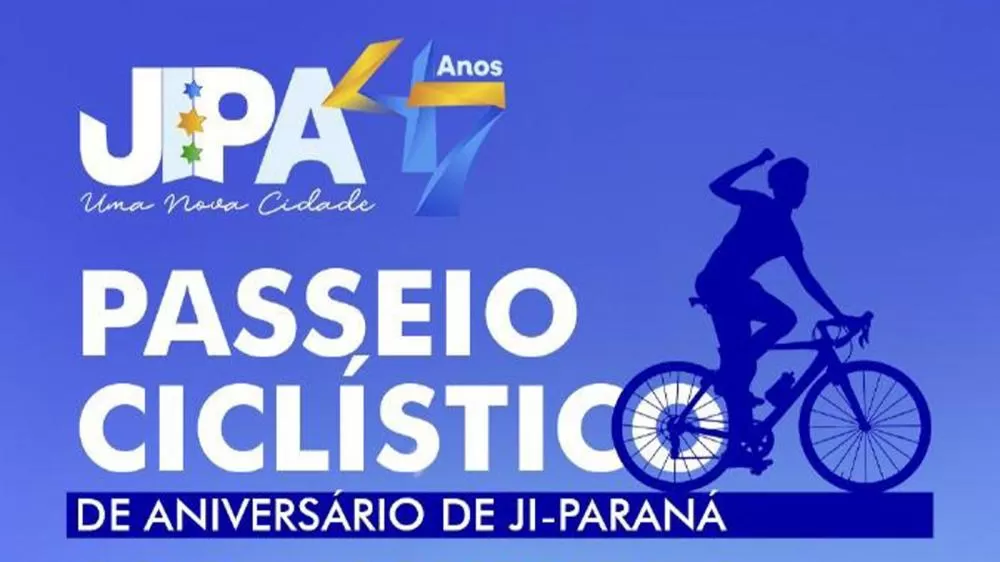 Vem aí o passeio ciclístico de Ji-Paraná – Participe e garanta sua camiseta