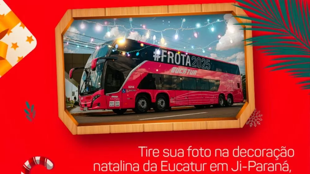 Natal na Eucatur: Participe e concorra a passagens por Rondônia!