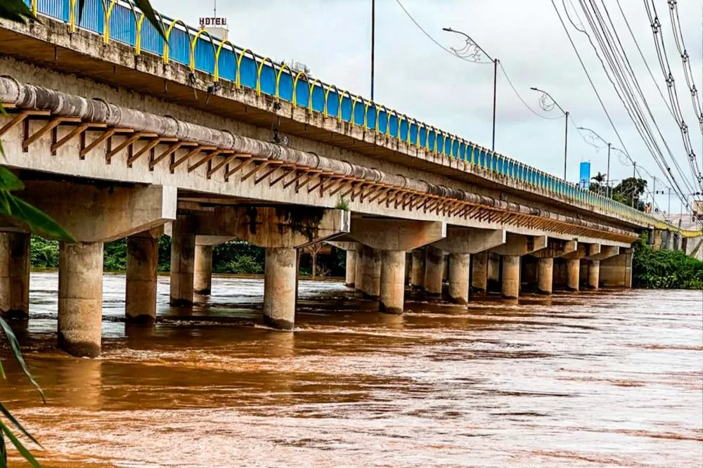 ALERTA: Aumento rápido do Rio Machado coloca Ji-Paraná em estado de atenção