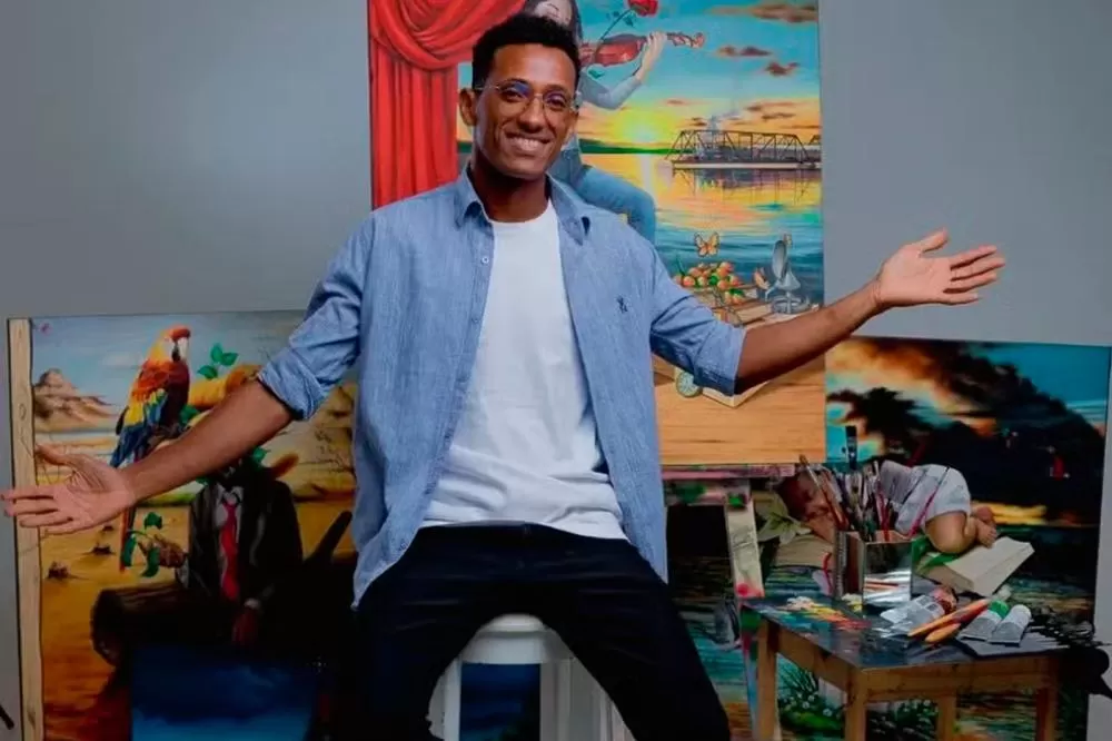 Binho Pinheiro: Artista Rondoniense é selecionado para expor no prestigiado Carrousel du Louvre, em Paris