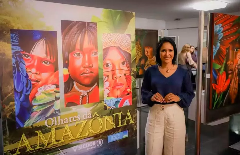 Edina Costa: Artista de Rondônia leva a Amazônia para Nova York em exposição no World Trade Center