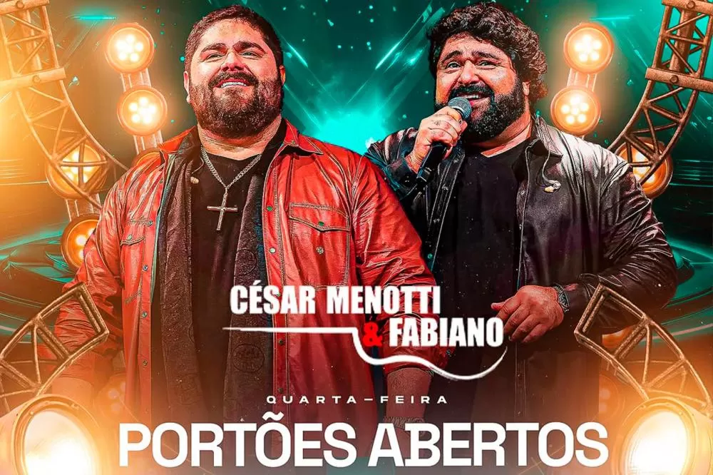 44ª Expojipa começa hoje: César Menotti & Fabiano abrem a maior festa agropecuária de Ji-Paraná com portões abertos