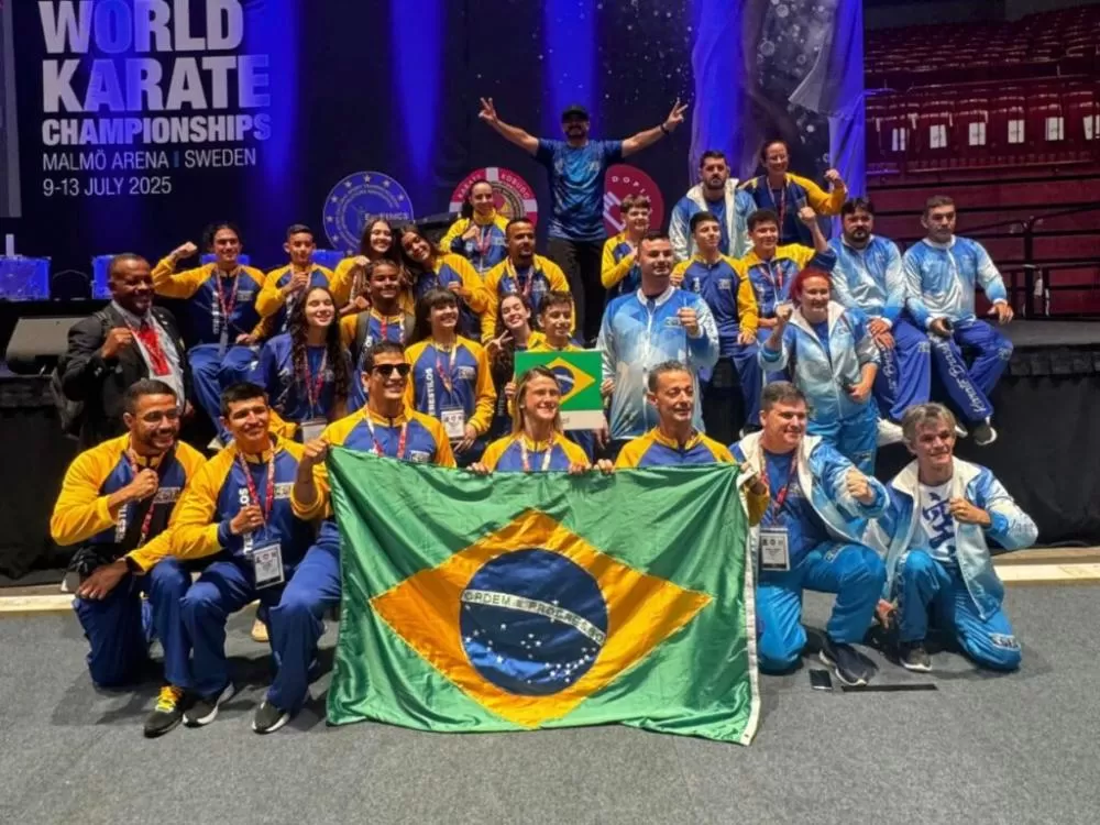Atletas de Karatê de Ji-Paraná brilham em Mundial na Suécia