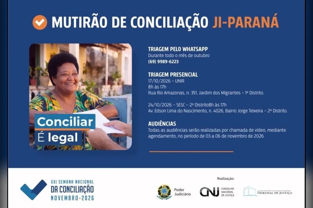 Aperto de mãos simbolizando acordo em mutirão de conciliação. (Foto: Divulgação)